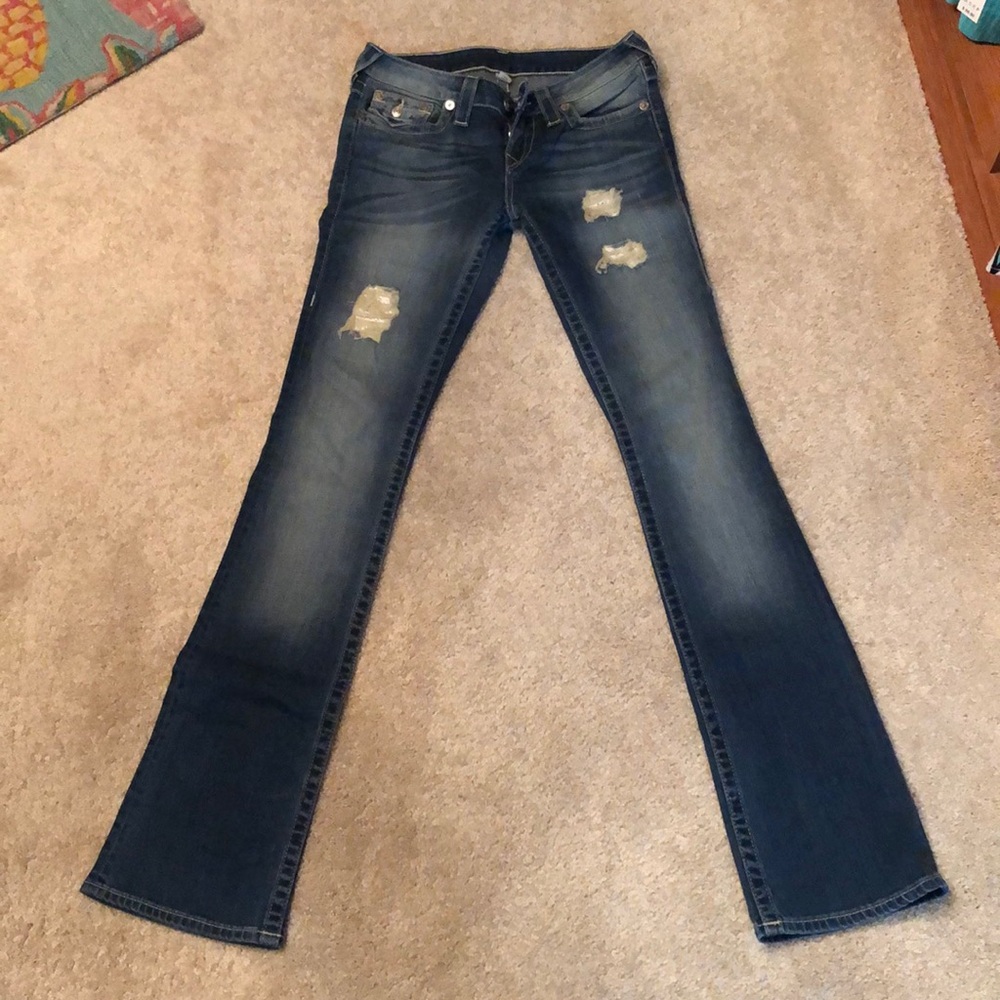 Womens True religion pants boot cut size 25